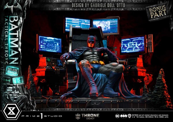 Batman, Bruce Wayne (Tactical Throne, DX Bonus), Batman, Prime 1 Studio, Pre-Painted, 1/4, 4580708047294